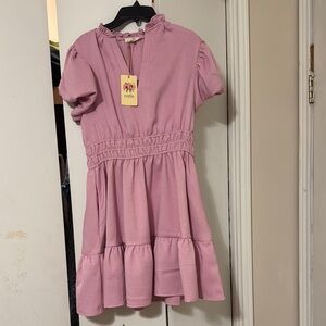 Pink Ruffled dress